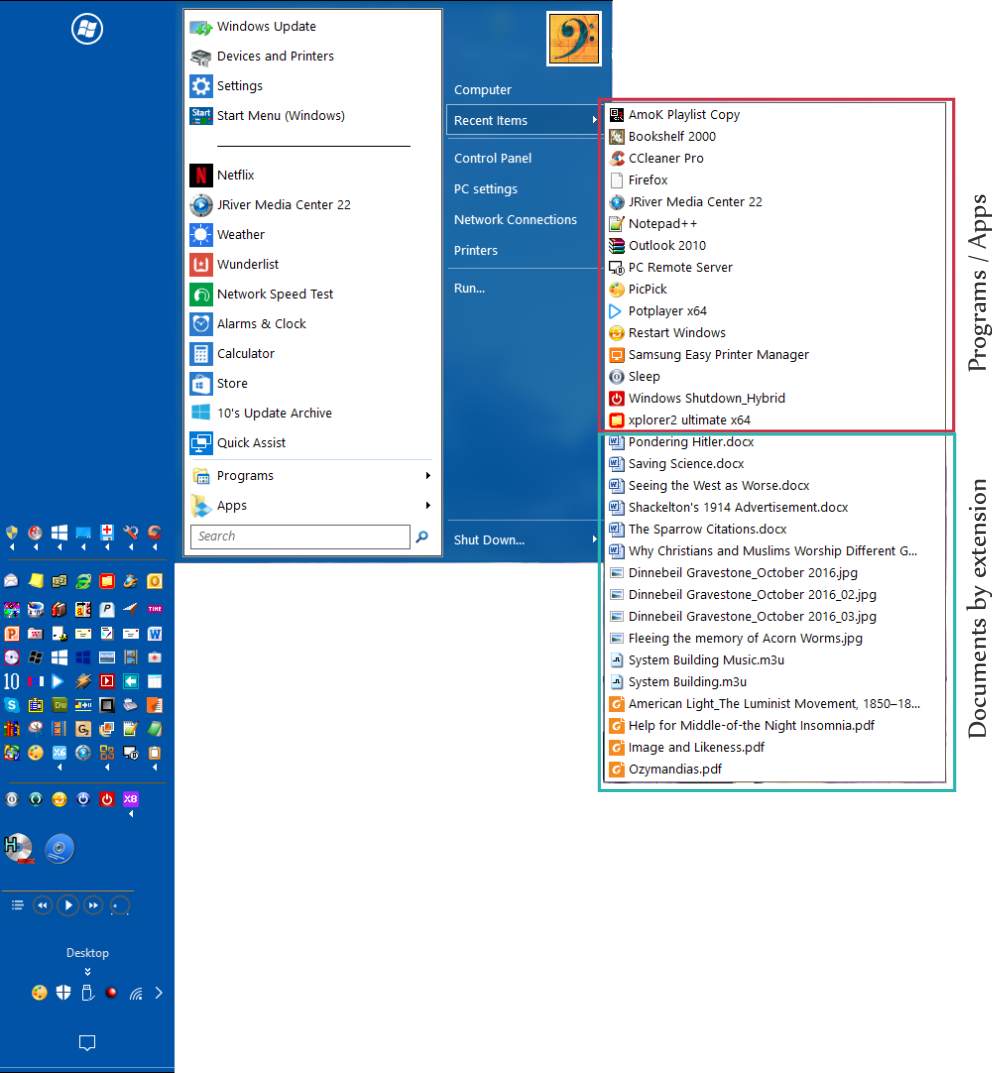 Classic Menu's Recent Items_Programs + Docs.png